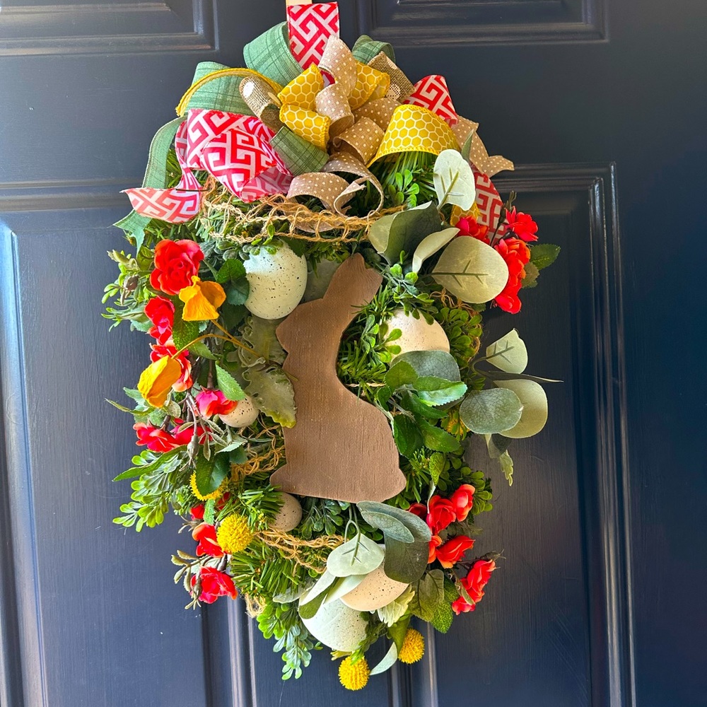 Spring Easter Swag. Handmade brand new.